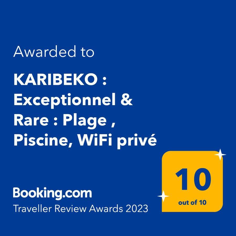 Karibeko : Exceptionnel & Rare : Plage , Piscine, Wifi Prive Saint-Francois  Exterior foto